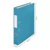 Leitz 180° Cosy Lever Arch File Soft Touch 50mm, A4, kartons, zils, teksturēta virsma, 350 lapas, 80 g/m²