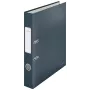 Leitz 180° Cosy Lever Arch File Soft Touch 50mm, A4, kartons, melns, teksturēta virsma, 350 lapas, 80 g/m²
