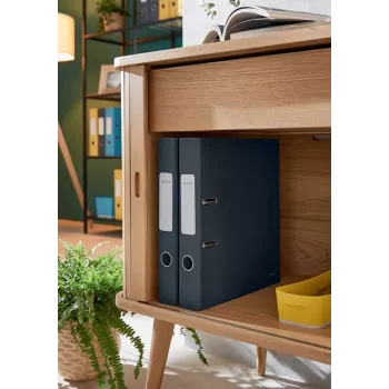 Leitz Cosy Soft Touch ātrsašuvējs ar sviru 50 mm, A4, pelēks