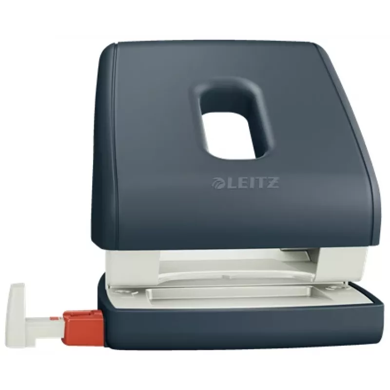 Leitz Cosy caurumotājs 2 caurumi, 30 loksnes, Melns, Plastmasa