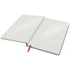 Leitz Cosy klade Soft Touch kvadrātos, cietie vāki, monohromatiska, melna, A5, 80 lapas, matēta, 100 g/m²