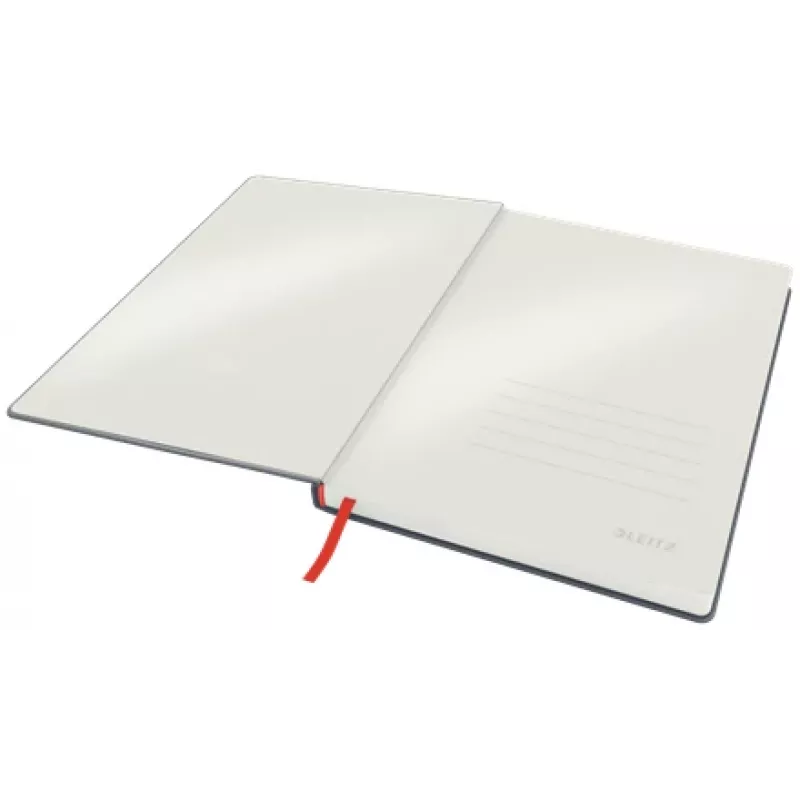 Piezīmju grāmatiņa Leitz Cosy Soft Touch, cietie vāki, līnijota, B5, melna, 80 lapas, matēta, 100 g/m²