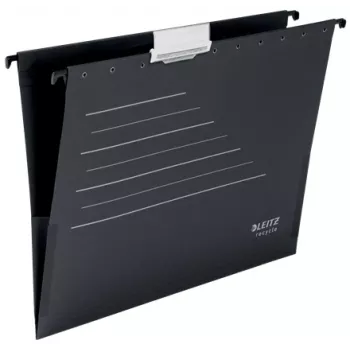 Leitz Alpha® Recycle kartona piekaramā kabata A4, melna
