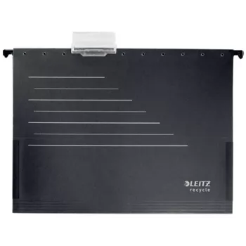 Leitz Alpha® Recycle kartona piekaramā kabata A4, melna