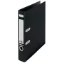 Leitz 180° Recycle Lever Arch File, A4, kartons, melns, 350 lapas, 80 g/m², 320 mm