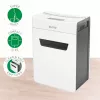Leitz IQ Protect Premium Papīra Smalcinātājs 10X P4, 4 x 40 mm, 18 L, 150 loksnes, 55 dB, Touch, 10 loksnes