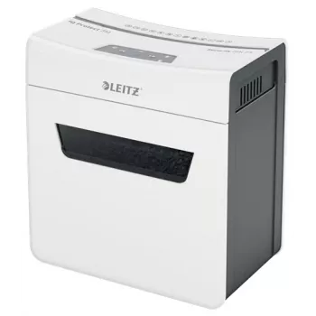 Leitz IQ Protect Premium Papīra smalcinātājs 3M P5, mikro-griezums, 2 x 15 mm, 10 L, 125 loksnes, 55 dB, pieskāriens