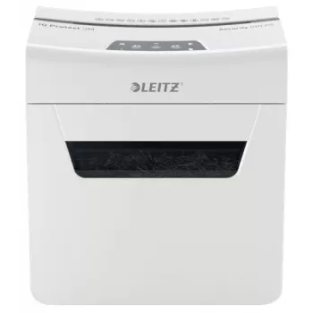Leitz IQ Protect Premium Papīra smalcinātājs 3M P5, mikro-griezums, 2 x 15 mm, 10 L, 125 loksnes, 55 dB, pieskāriens