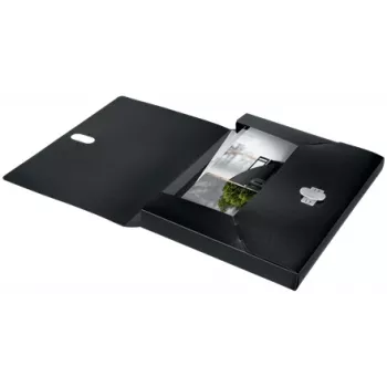 Leitz Recycle Box File, Signature mape, A4, polipropilēns (PP), Melna, Matēta, 250 lapām