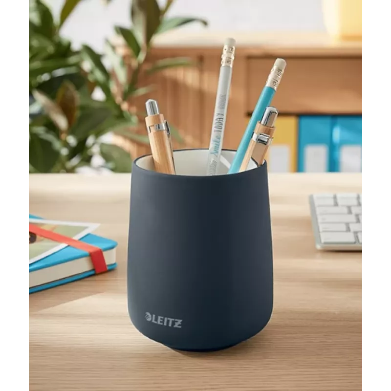 Leitz Cosy Pen Pot, pelēks, keramikas, 8.7 cm, 105 mm, 240 g