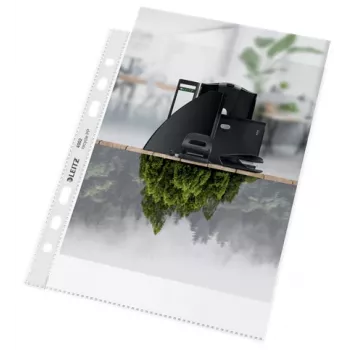 Leitz Recycle A5 kabatiņa, 150 x 210 mm (A5), caurspīdīga, polipropilēns, matēta, portreta, 0.1 mm