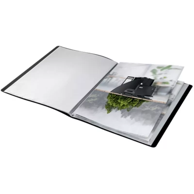 Leitz Recycle Displeja grāmata, Melna, Polipropilēns (PP), 20 kabatas, A4, 231 mm, 310 mm