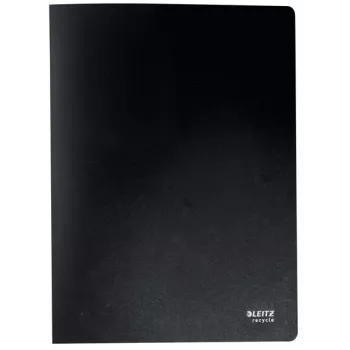 Leitz Recycle Display Book, Melns, Polipropilēns (PP), 40 kabatiņas, Portrets, A4, 231 mm