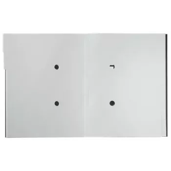 Leitz Recycle Card Divider Book, parakstu mape, A4, kartons, melna, matēta, elastīgā lente