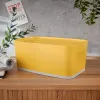 Leitz MyBox Cosy Small ar vāku, dzeltena, Uzglabāšanas kaste