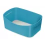 Leitz MyBox Cosy Storage Tray, zils, taisnstūra formas plastmasas glabāšanas kaste
