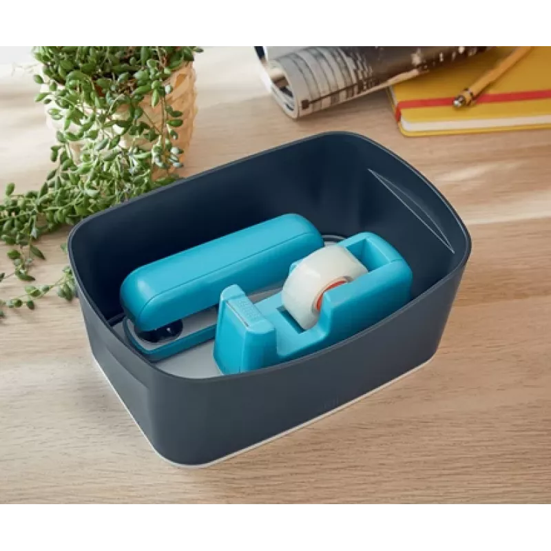 Leitz MyBox Cosy Storage Tray, pelēks, taisnstūrveida, plastmasas