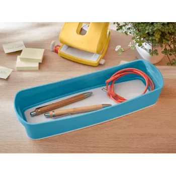 Leitz MyBox Cosy Organiser Tray Long – zila uzglabāšanas kaste