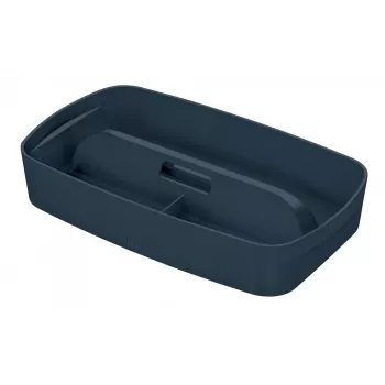 Leitz MyBox Cosy Organizētāja paplāte ar rokturi, maza, pelēka, plastmasa
