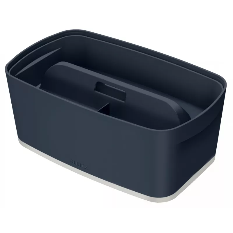 Leitz MyBox Cosy Organizētāja paplāte ar rokturi, maza, pelēka, plastmasa