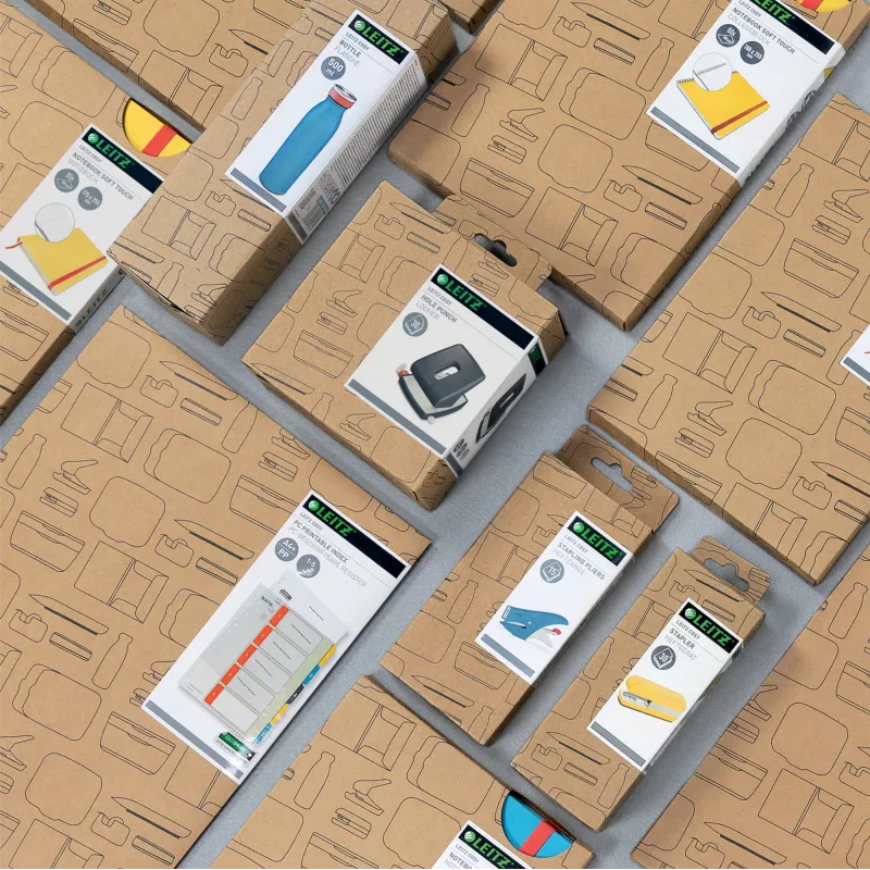 Leitz MyBox Cosy Organizētāja paplāte ar rokturi, maza, pelēka, plastmasa