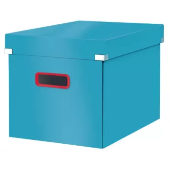 Leitz Click & Store Cosy Cube lielā uzglabāšanas kaste, zila