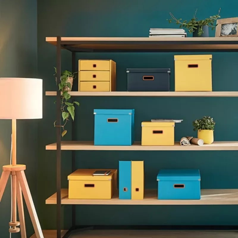 Leitz Click & Store Cosy Cube lielā uzglabāšanas kaste, zila