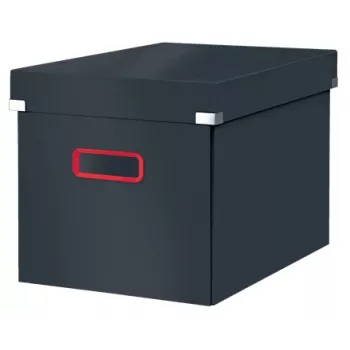 Leitz Click & Store Cosy Cube Lielā Uzglabāšanas Kaste, Pelēka