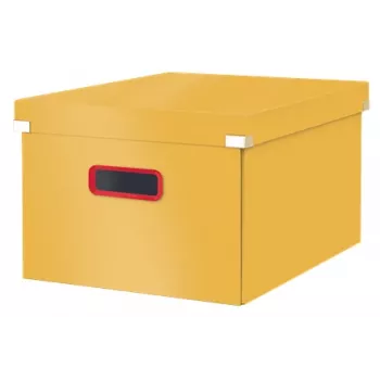 Leitz Click & Store Cosy vidēja izmēra uzglabāšanas kaste, dzeltena