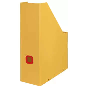 Leitz Click & Store Cosy žurnālu mape, dzeltena, kartons, 103 mm, 253 mm, 330 mm