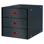 Leitz Click & Store Cosy Drawer Cabinet (3 atvilktnes), Pelēks, Kartons, 286 mm, 358 mm, 282 mm