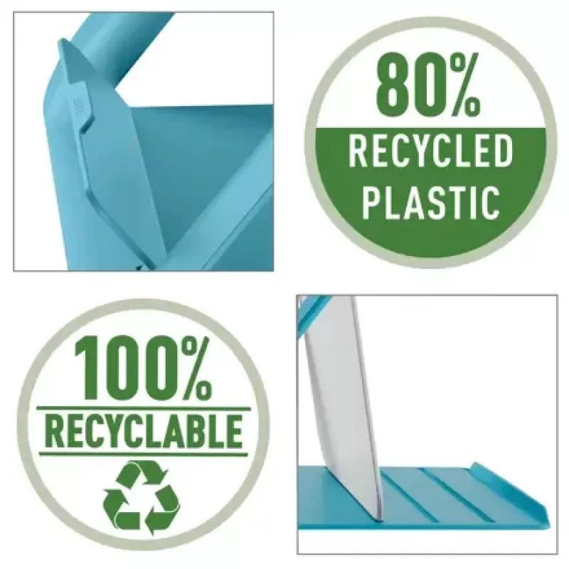 Leitz Ergo Cosy regulējams klēpjdatora statīvs, 80% pārstrādāta plastmasa