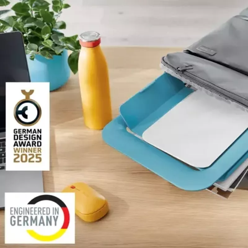 Leitz Ergo Cosy regulējams klēpjdatora statīvs, 80% pārstrādāta plastmasa