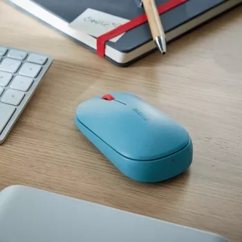 Leitz Cosy bezvadu pele, abpusēja, RF bezvadu + Bluetooth, 4000 DPI, zila