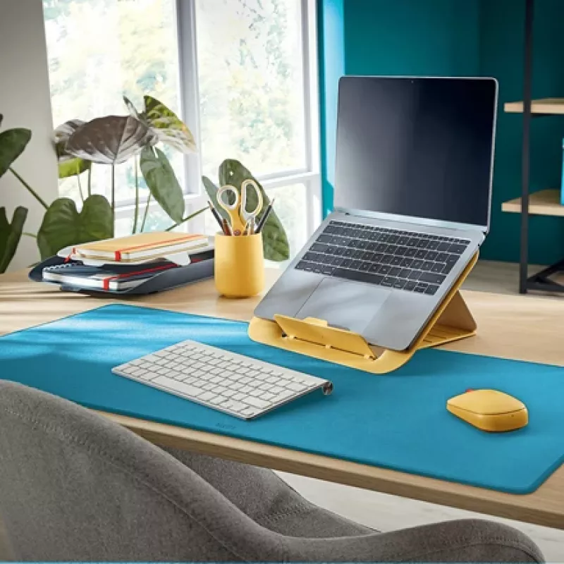 Leitz Cosy bezvadu pele, abpusēja, RF bezvadu + Bluetooth, 4000 DPI, zila