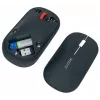 Leitz Cosy bezvadu pele, abpusēja, RF bezvadu + Bluetooth, 4000 DPI, pelēka