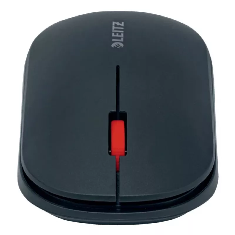 Leitz Cosy bezvadu pele, abpusēja, RF bezvadu + Bluetooth, 4000 DPI, pelēka