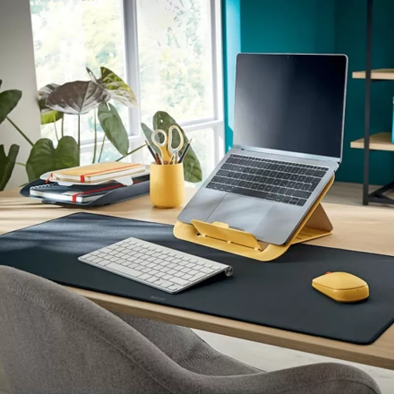 Leitz Cosy bezvadu pele, abpusēja, RF bezvadu + Bluetooth, 4000 DPI, pelēka
