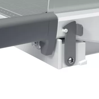 Leitz Precision Home Papīra Grieznis A4, 8 loksnes, A4, 80 g/m², Pelēks, Gumijots, 298 mm