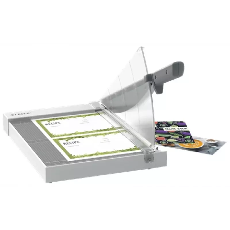 Leitz Precision Home Papīra Grieznis A4, 8 loksnes, A4, 80 g/m², Pelēks, Gumijots, 298 mm