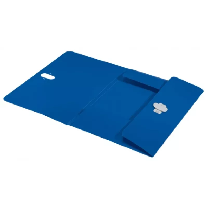 Leitz Recycle 3-Atloku Mape, Aploksnes tipa, A4, Polipropilēns (PP), Zila, Ainavas formāts, 150 lapām