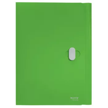 Leitz Recycle 3-Atloku Mape, Aploksnes mape, A4, Polipropilēns (PP), Zaļa, Ainavas formāts, 150 lapām