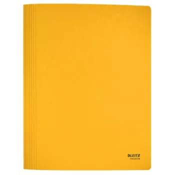 Leitz Recycle Card Flat File, parastā mapju mape, A4, kartons, dzeltena, ainava/portrets, 250 lapas
