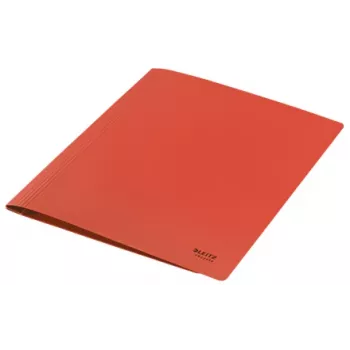 Leitz Recycle Card Flat File, parastā mapju mape, A4, kartons, sarkana, ainava/portrets, 250 lapas