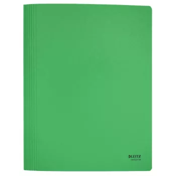 Leitz Recycle Card Flat File, klasiskā mapīte, A4, kartons, zaļa, horizontāli/vertikāli, 250 loksnes