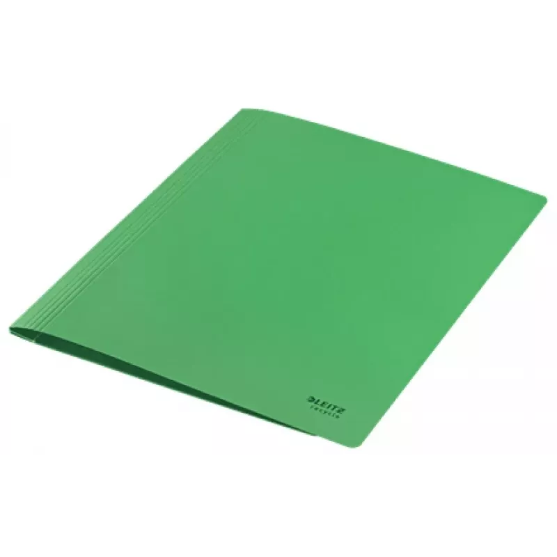 Leitz Recycle Card Flat File, klasiskā mapīte, A4, kartons, zaļa, horizontāli/vertikāli, 250 loksnes