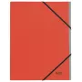 Leitz Recycle Card Divider Book, signējumu mape, A4, kartons, sarkans, 430 g/m², elastīgā lente