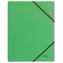 Leitz Recycle Card Divider Book, parakstu mape, A4, kartons, zaļa, 430 g/m², elastīgā lente