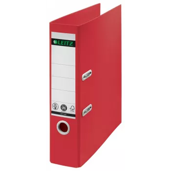 Leitz 180° Recycle Lever Arch File, A4, Apaļais gredzens, Uzglabāšana, Kartons, Sarkans, Sarkans