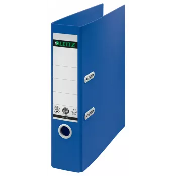 Leitz 180° Recycle Lever Arch File, A4, Apaļais gredzens, Uzglabāšana, Kartons, Zils
